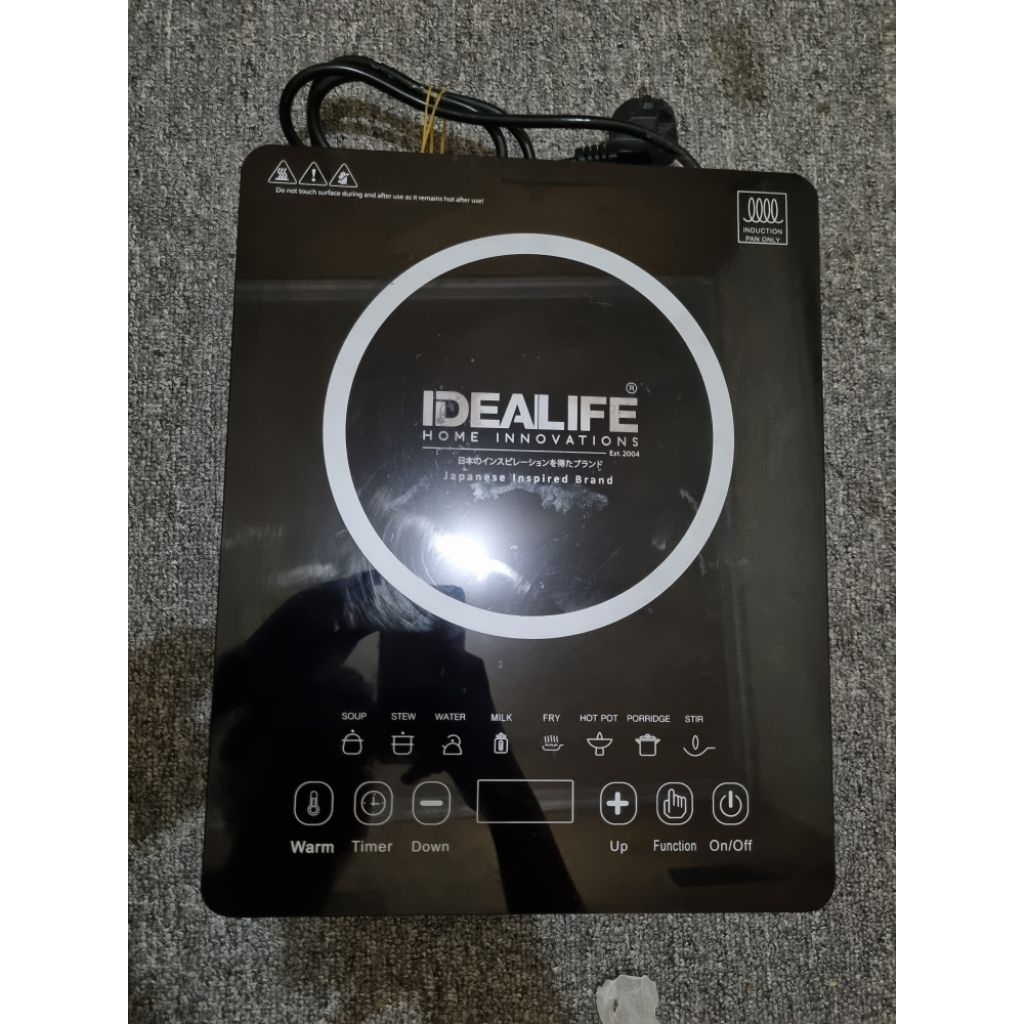 kompor listrik idealife