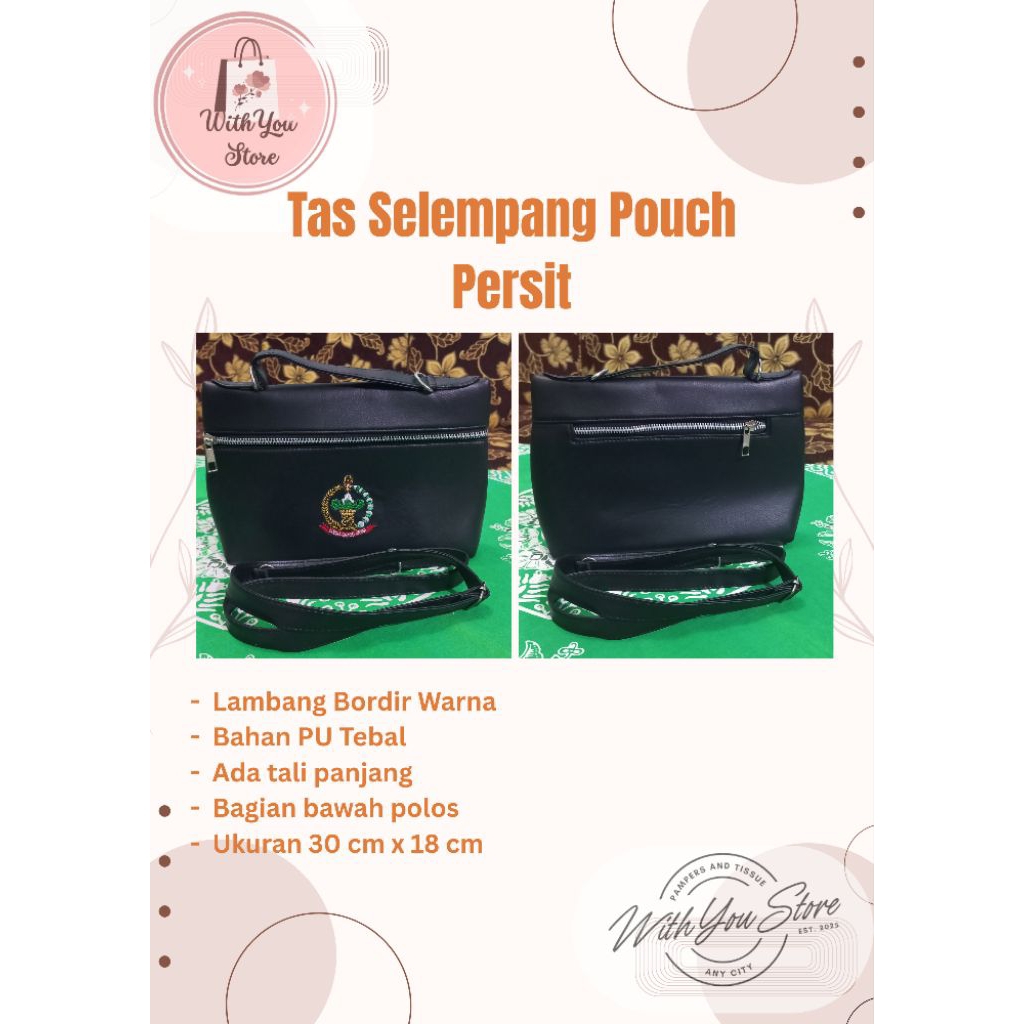 Tas Selempang Pouch Persit