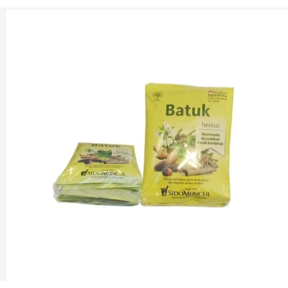 

JAMU BATUK SERBUK SIDOMUNCUL 10 SACHET