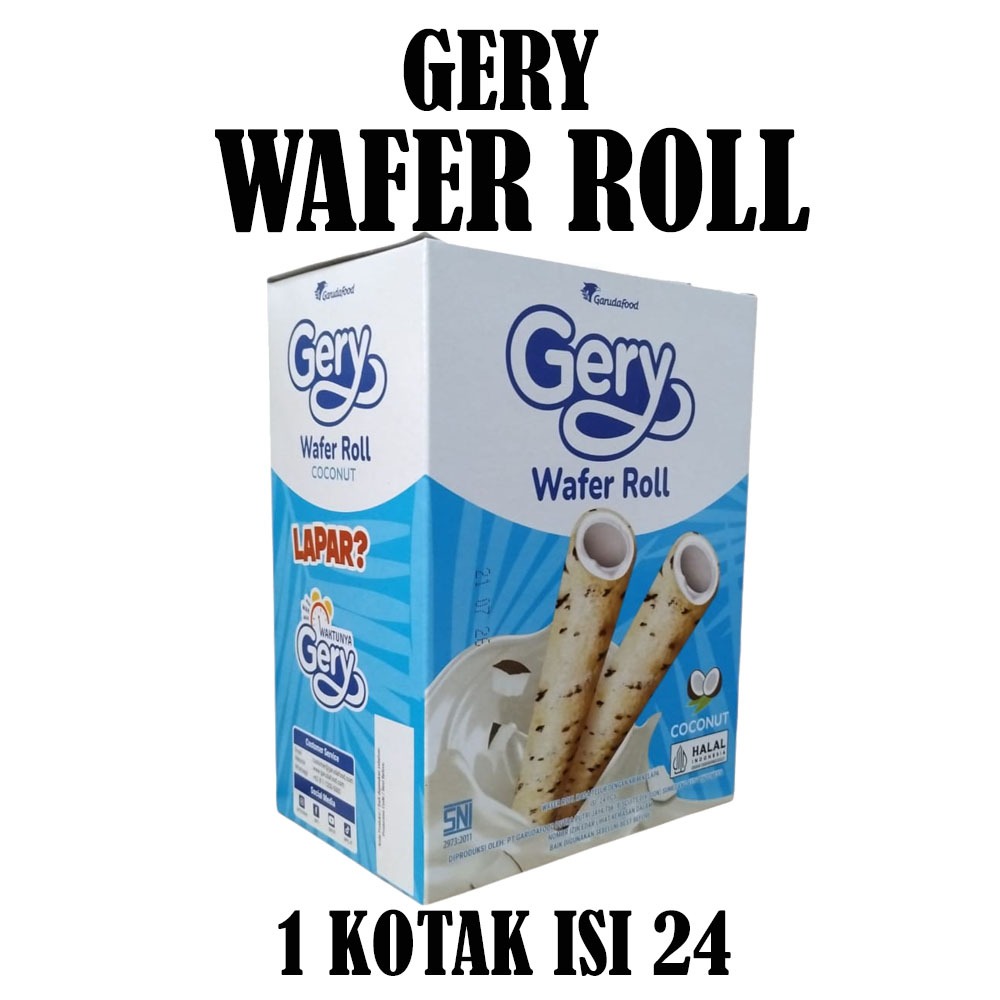 

GERY SALUUT COCONUT ROLL KOTAK ISI 24