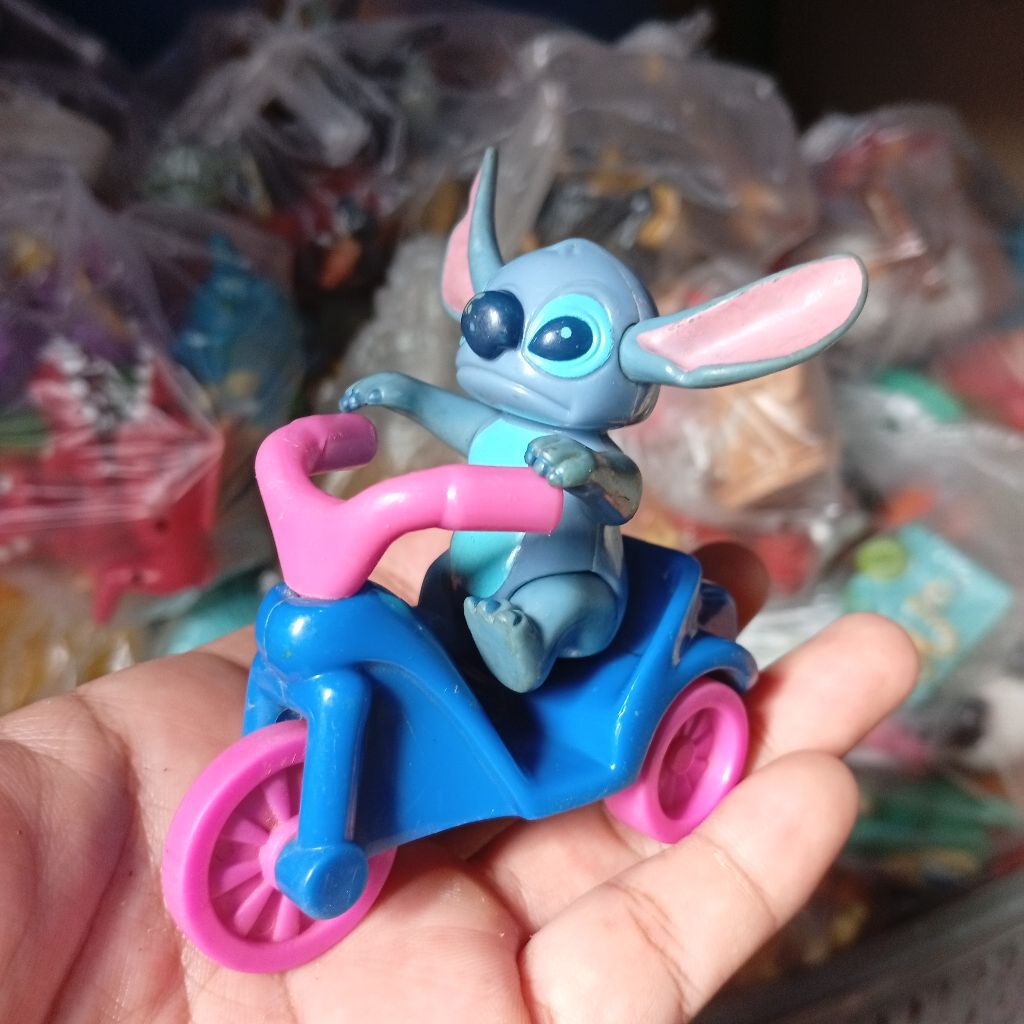 happy meal toys lilo and stitch ride bike
