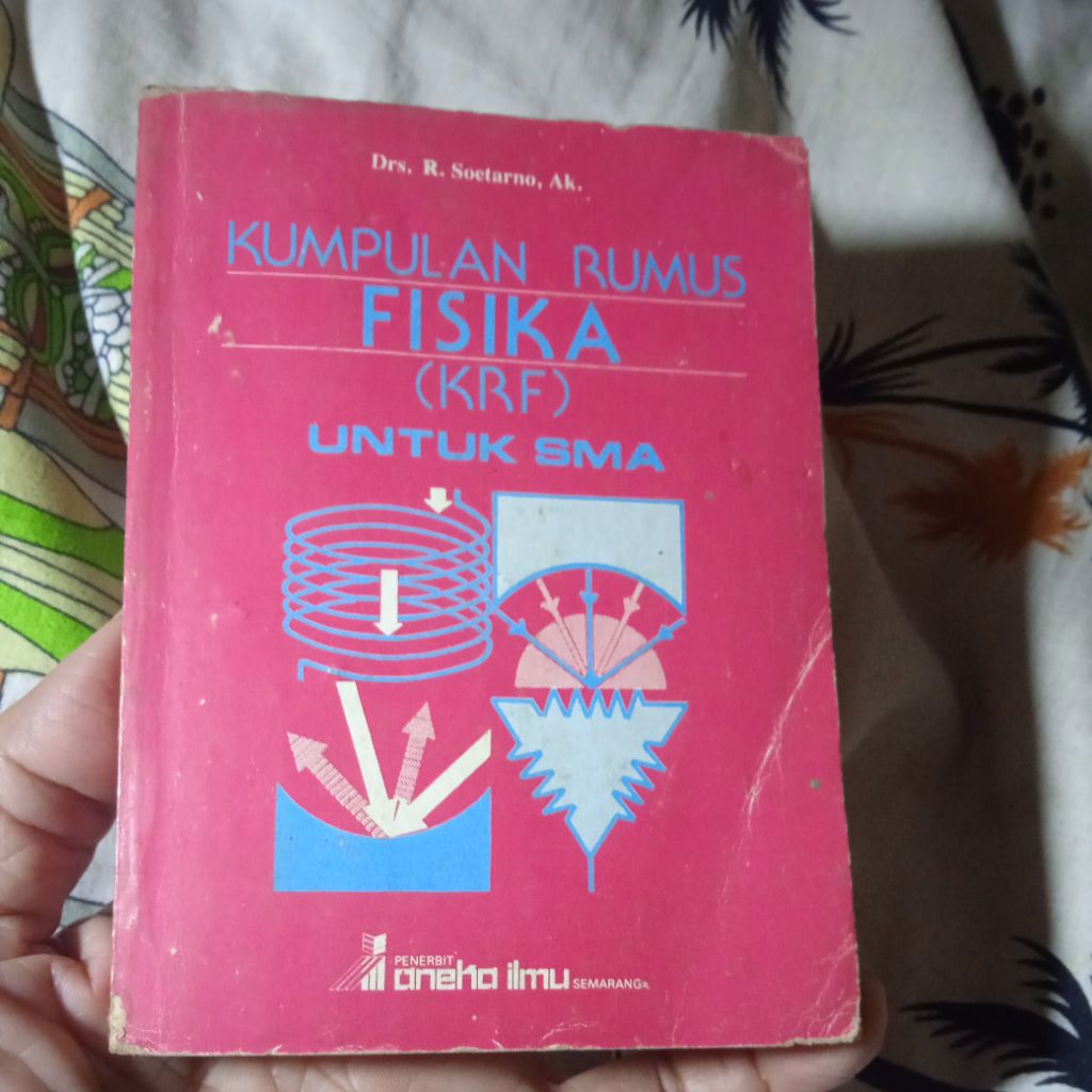 buku Kumpulan Rumus Fisika untuk SMA, buku saku original jadul