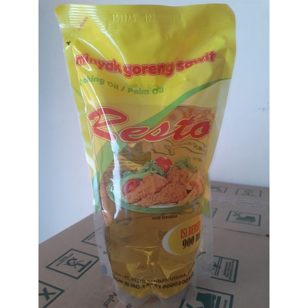 

Minyak Goreng Resto 900ml Minyak Goreng Premium Minyak Sayur Minyak Goreng Sawit Palm Oil