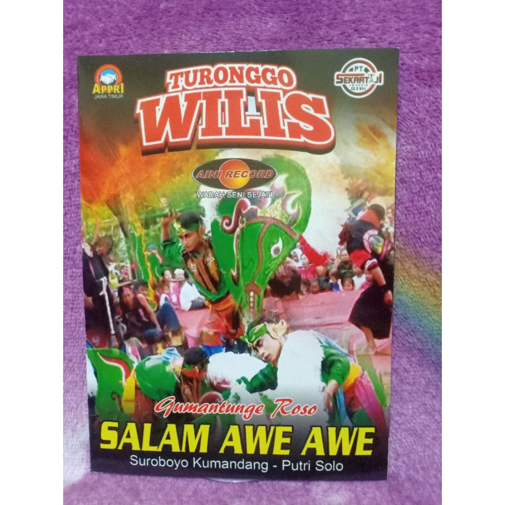 VCD JARANAN TURONGGO WILIS GUMANTUNGE ROSO
