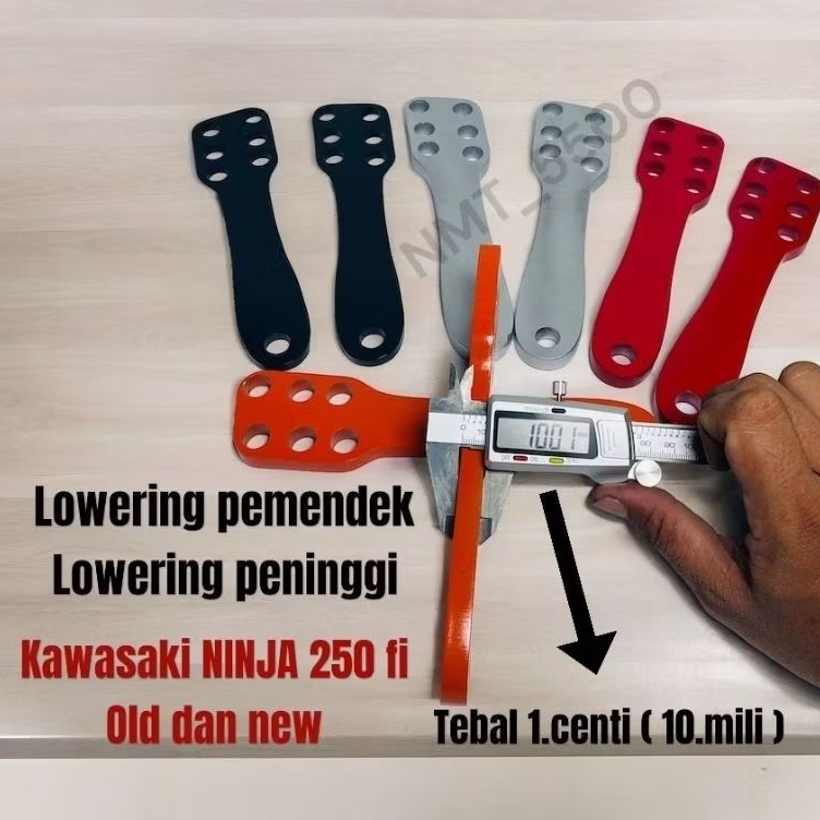 Peninggi Dan Pemendek Shock Belakang Ninja Fi 250, Pemendek Monoshock Ninja 250 Karbu, Pemendek Shoc