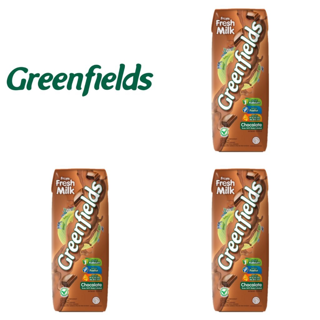 

Greenfields Susu UHT Cokelat 250 Ml