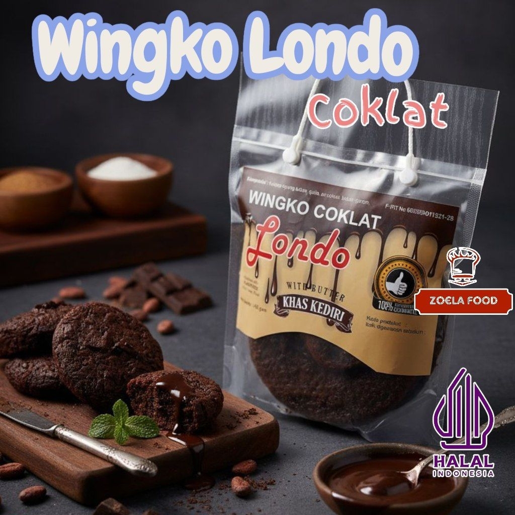 

WINGKO LONDO wingko jumbo khas Kediri rasa COKLAT