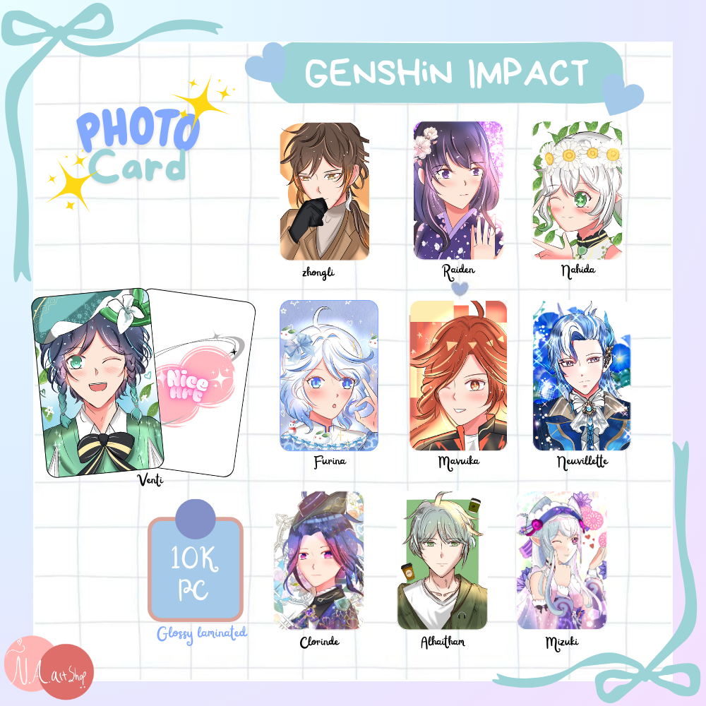 Photocard Genshin Impact