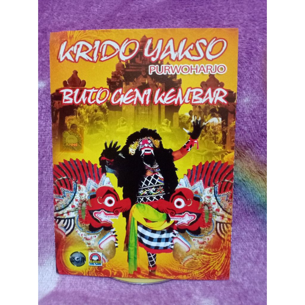 VCD JARANAN BUTO KRIDO YAKSO BUTO GENI KEMBAR