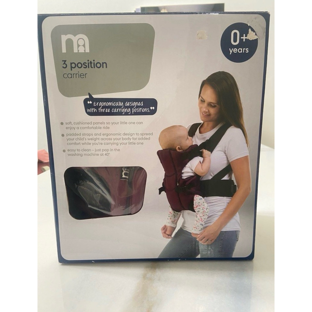 Mothercare 3 Position Baby Carrier - Gendongan Anak Bayi