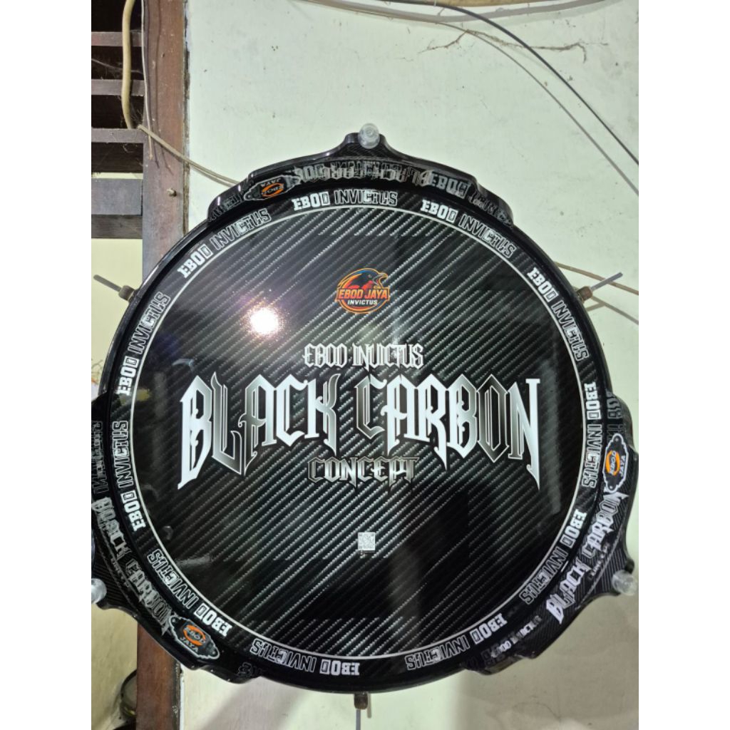 SANGKAR DECAL EBOD JAYA INVICTUS NO. 2 SERIES CARBON