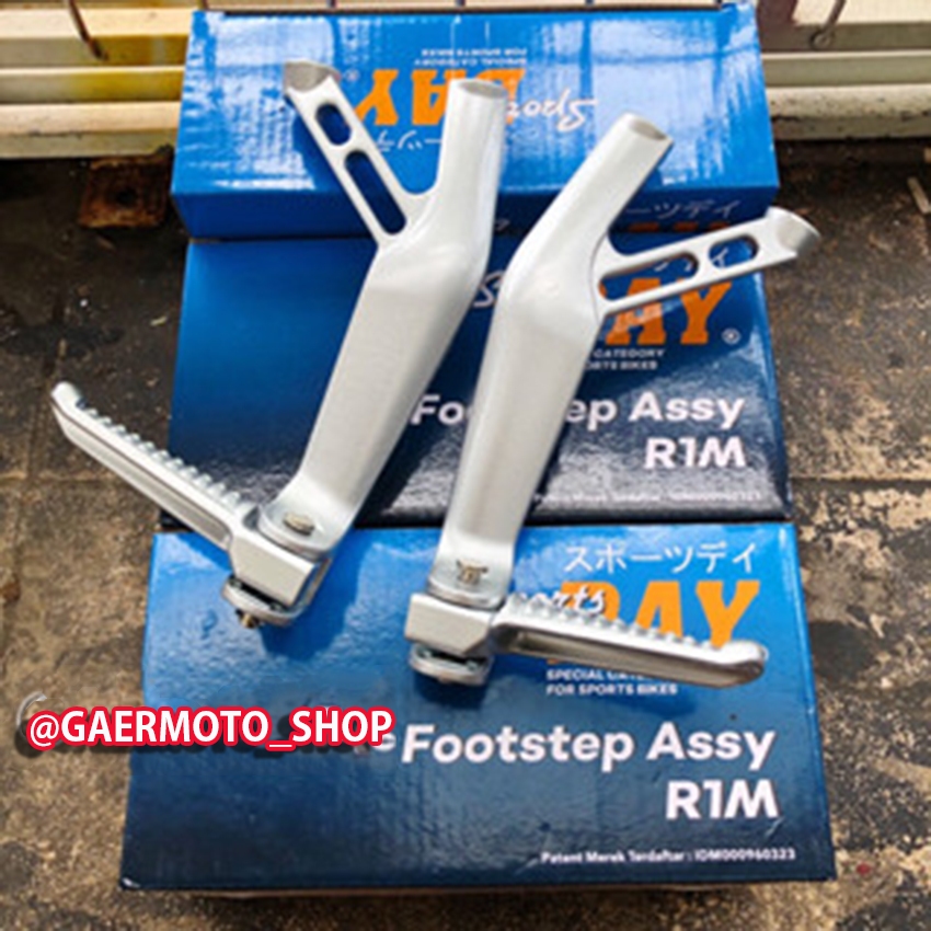 Postep Footstep Yamaha R1M Bostep Belakang R1M Sportsday
