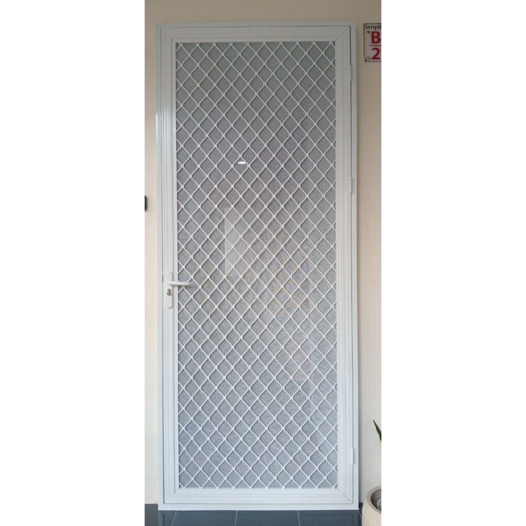 pintu kawat nyamuk Aluminium ekspanda