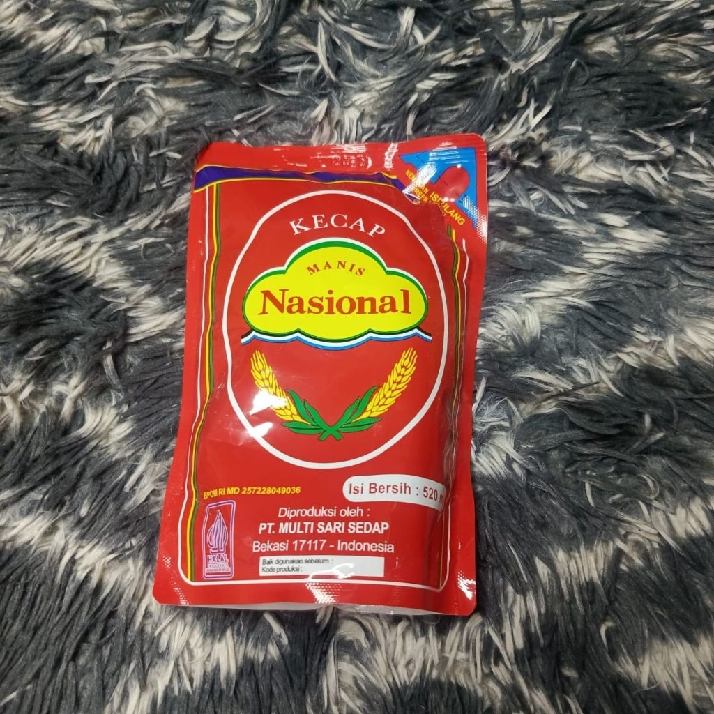 Kecap manis Nasional | Nasional 520ml | kecap refil
