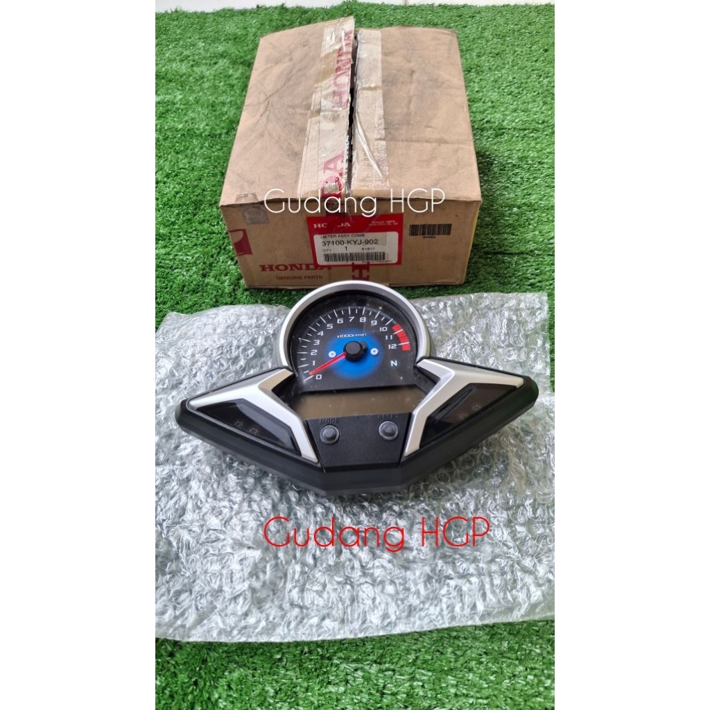 Speedometer Assy Comb All Honda CBR 250R CBU KYJ Thailand Non ABS 37100-KYJ-902 Ori Honda Genuine Pa
