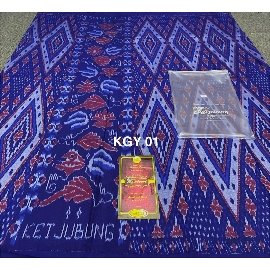 sarung ketjubung goyor gold series pelangi jumbo jahit tengah premium