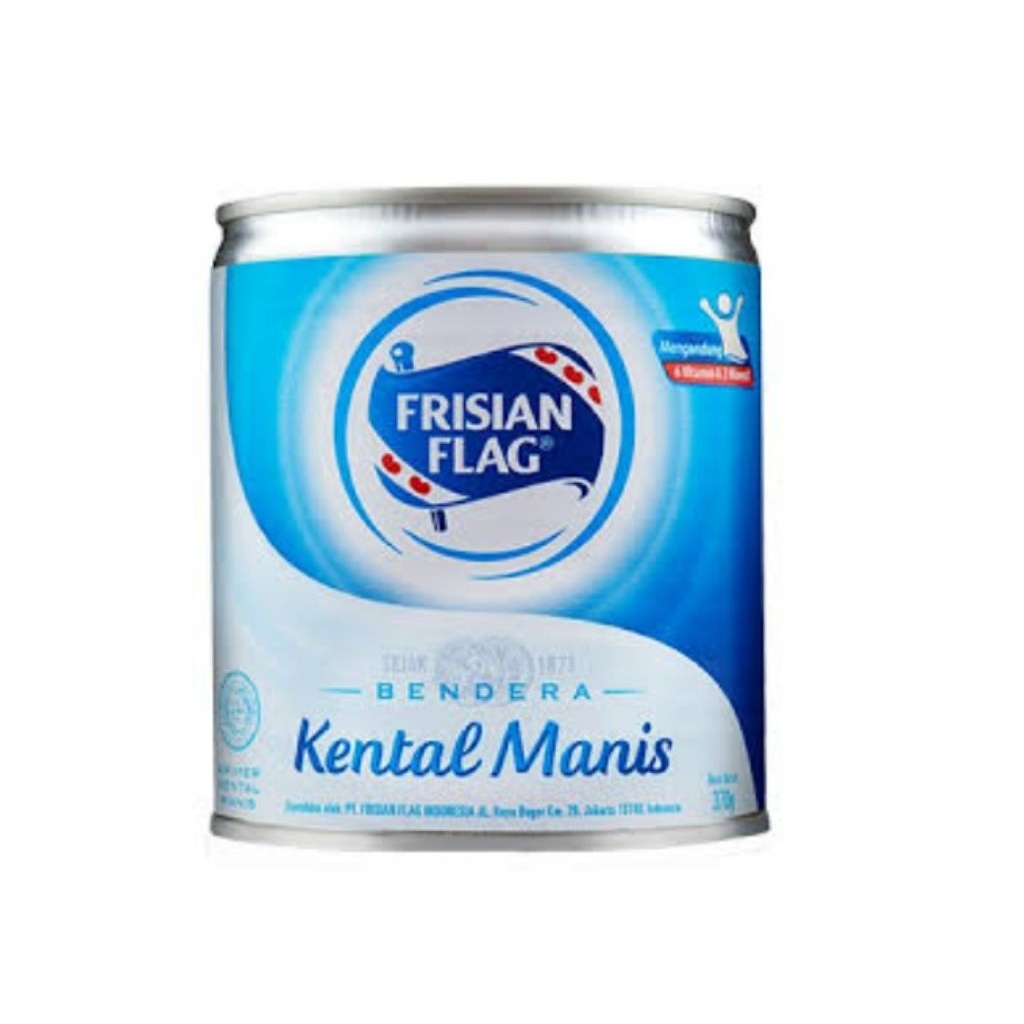 

Susu Kental Manis Frisian Flag Kaleng 370gr
