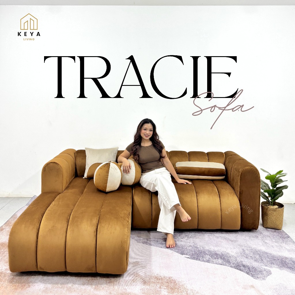 TRACIE SOFA / Sofa Minimalist / Sofa L / Sofa Murah