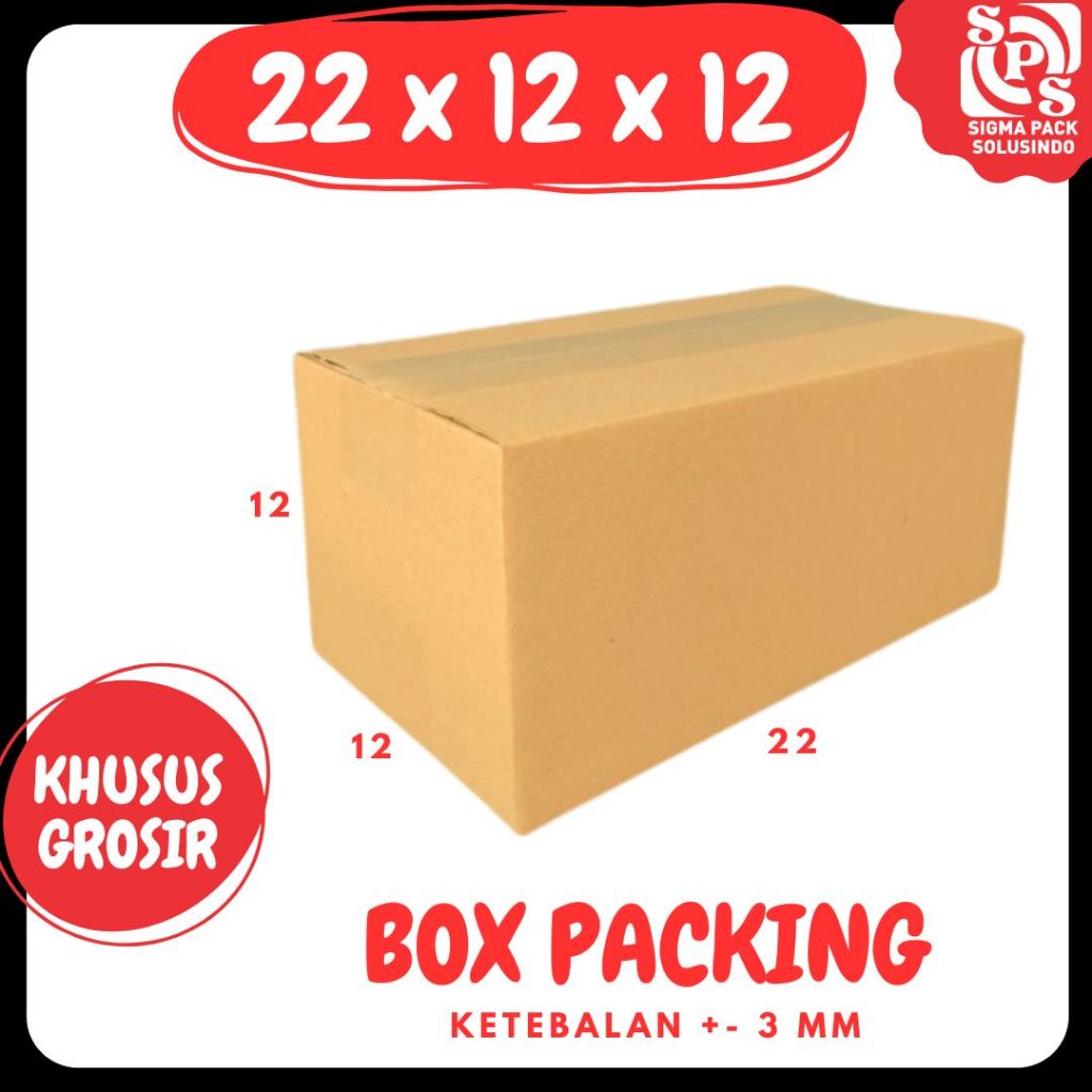 

Box 22x12x12 A1 / Kardus 22x12x12 A1 Packing Karton Dus 22x12x12 A1 Kotak Botol Kemasan Kripik Buah