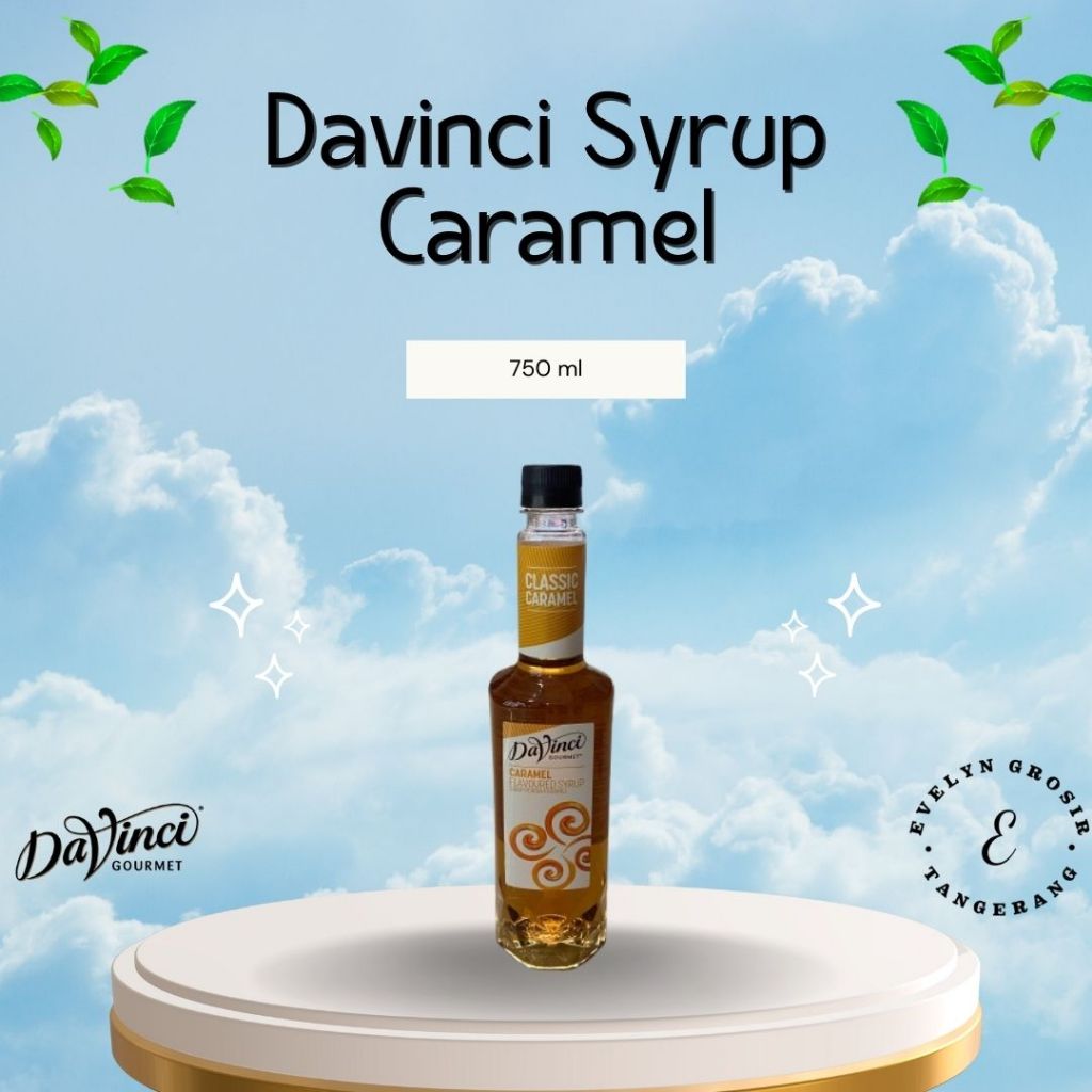 Davinci Syrup Caramel 750ml - Rasa Caramel