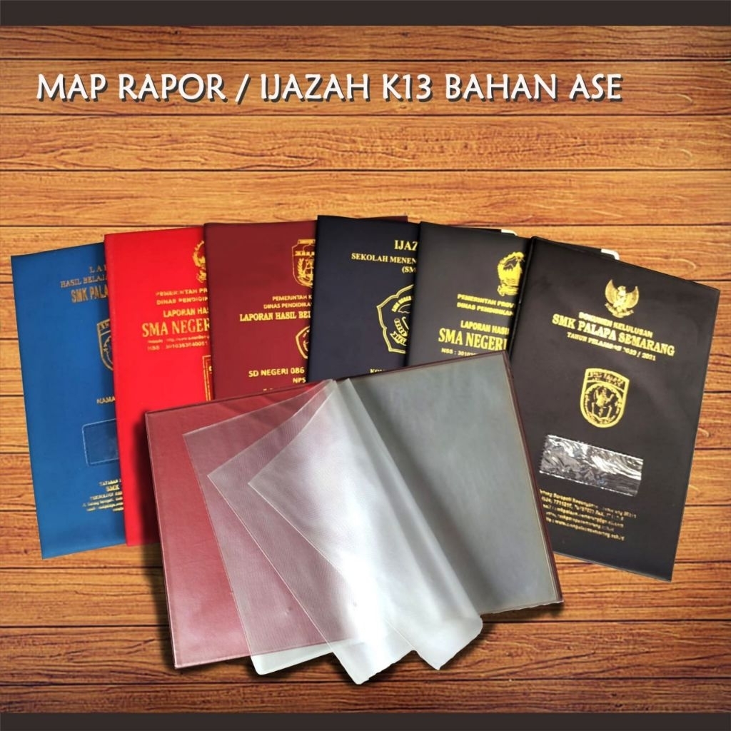 MAP RAPORT / SAMPUL RAPORT K13 ISI 18 LEMBAR
