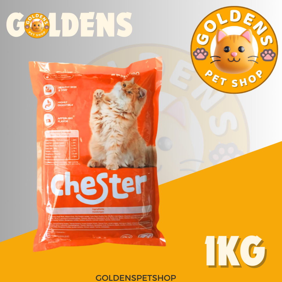 CHESTER makanan kucing 800gr CHESTER CAT FOOD