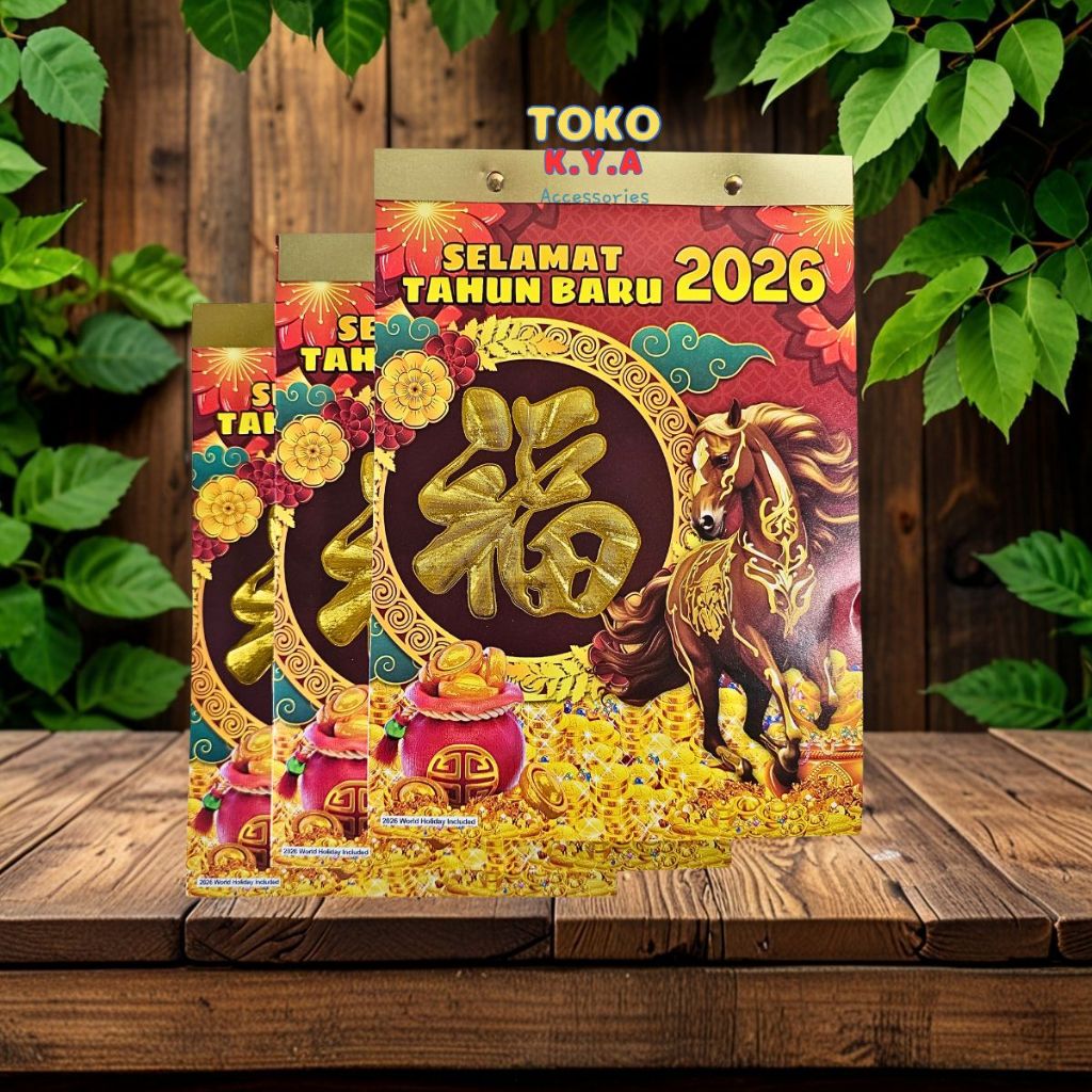 KALENDER SOBEK UKURAN JUMBO 2026/KALENDER SOBEK TAHUN TERBARU