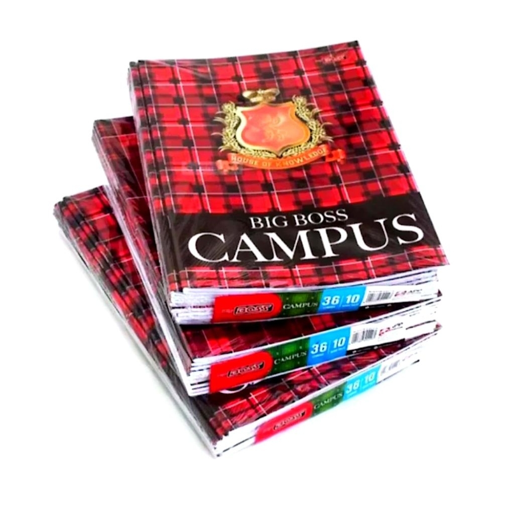 

Big Boss Buku Tulis 36 Lembar – Campus Book Folio Isi 10 Pack