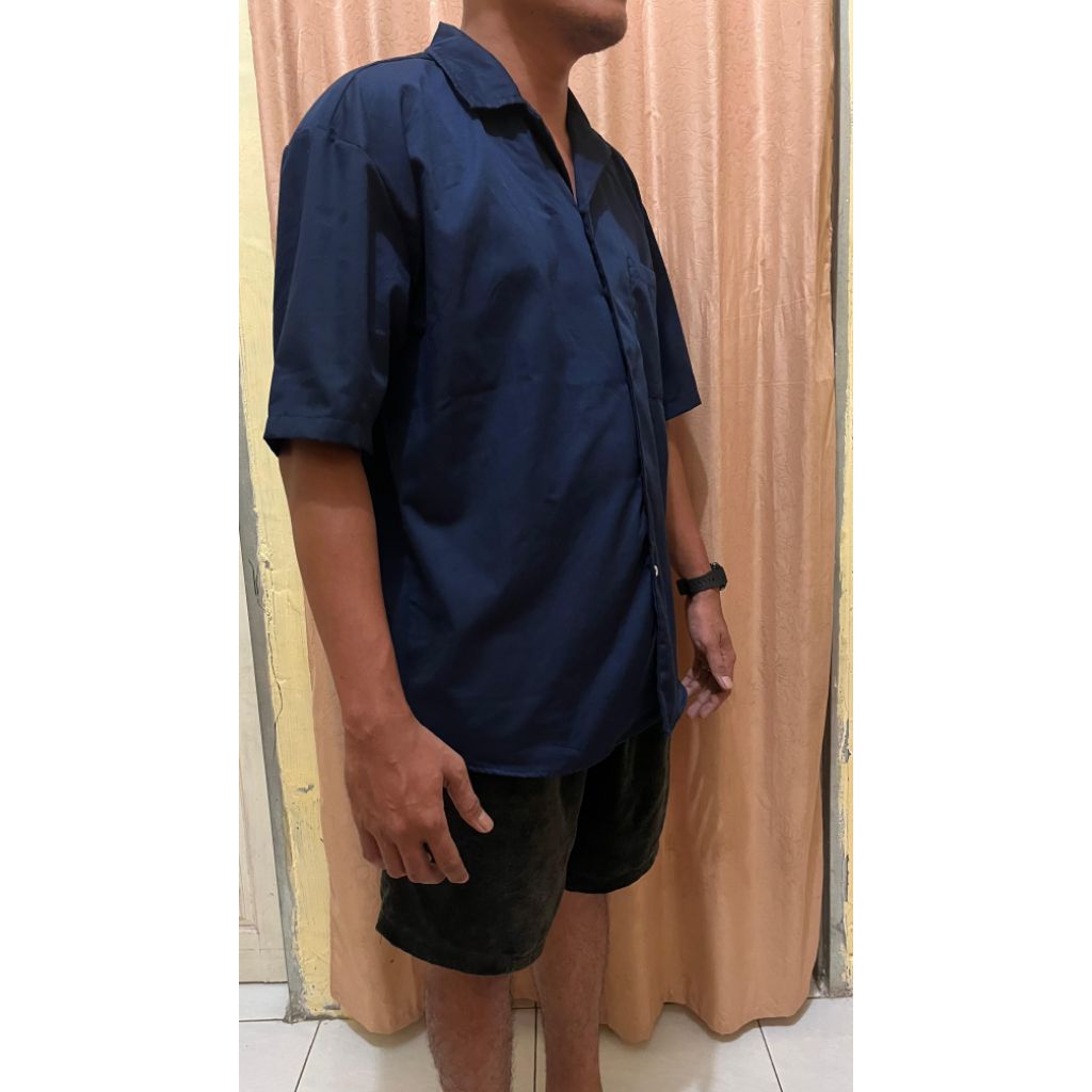 kemeja polos over size not dickies zara