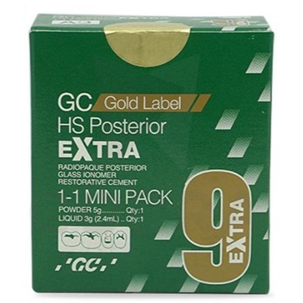 Fuji 9 Extra Mini Pack Dental GC gold Label Posterior Perawatan Karang