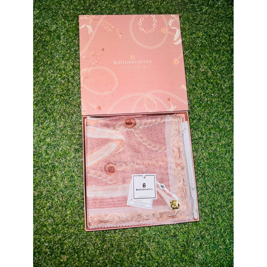 BUTTONSCRAVES MFP PARADE 2025 NEW/ CHAIN 1 MAUVE TAG MALAY NEW