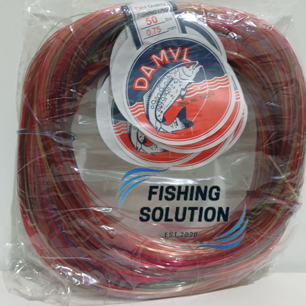 Senar Pancing Goldenfish Golden Fish Damyl / Damil 300 Meter - 0.75 mm - 50 lbs - Mambo / Pelangi - 