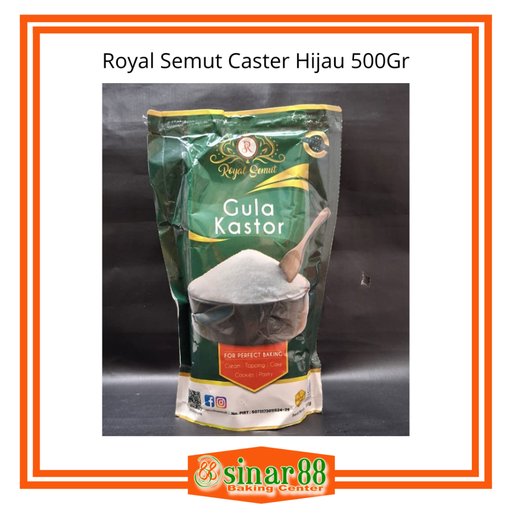 

Royal Semut Caster Sugar (Kemasan Hijau) 500gr