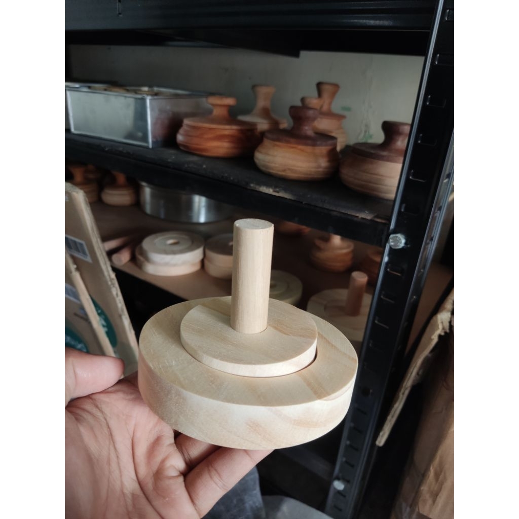 cetakan donat kayu Pinkan Mambo viral