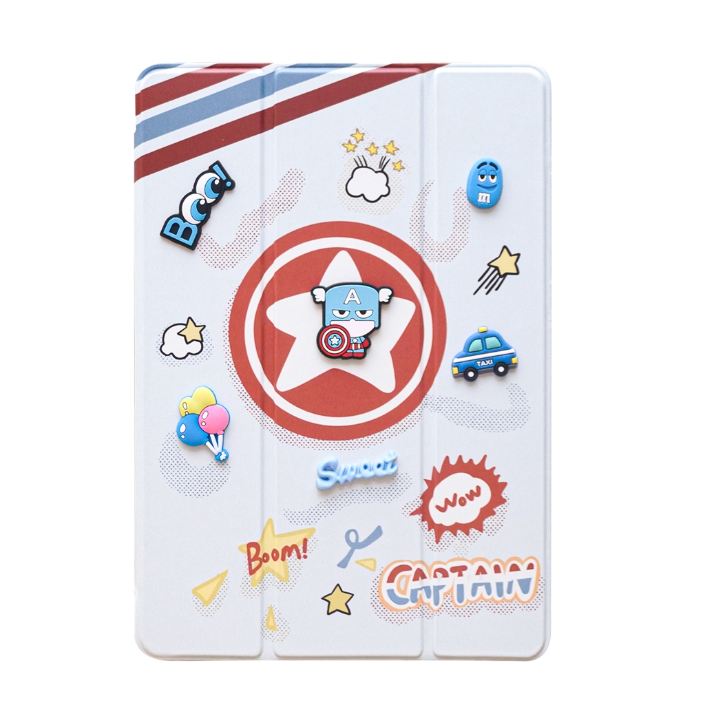 Case Tablet Sarung Jelly Motif Kartun 3D For Samsung Tab S11 S9+/ S9 FE+