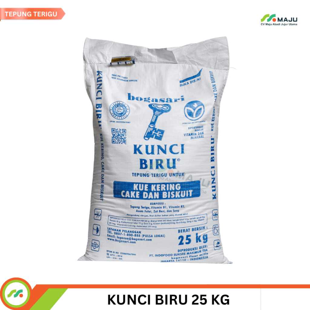 TERIGU KUNCI BIRU 25KG (CARGO)