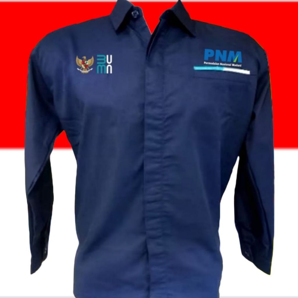 kemeja kantong1 BUMN PNM seragam BUMN PNM pdh BUMN PNM kemeja kerja PNM seragam kerja PNM pdh kerja 