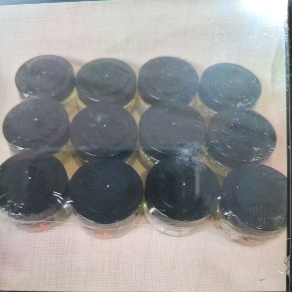 [12 Pcs] GATSBY WATER GLOSS SUPER HARD 30 Gr Level 5 [Kuning Mini]