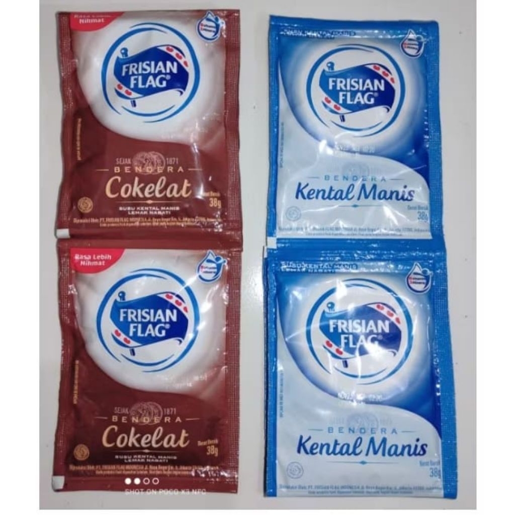 

Susu Frisian Flag Putih Renteng isi 6