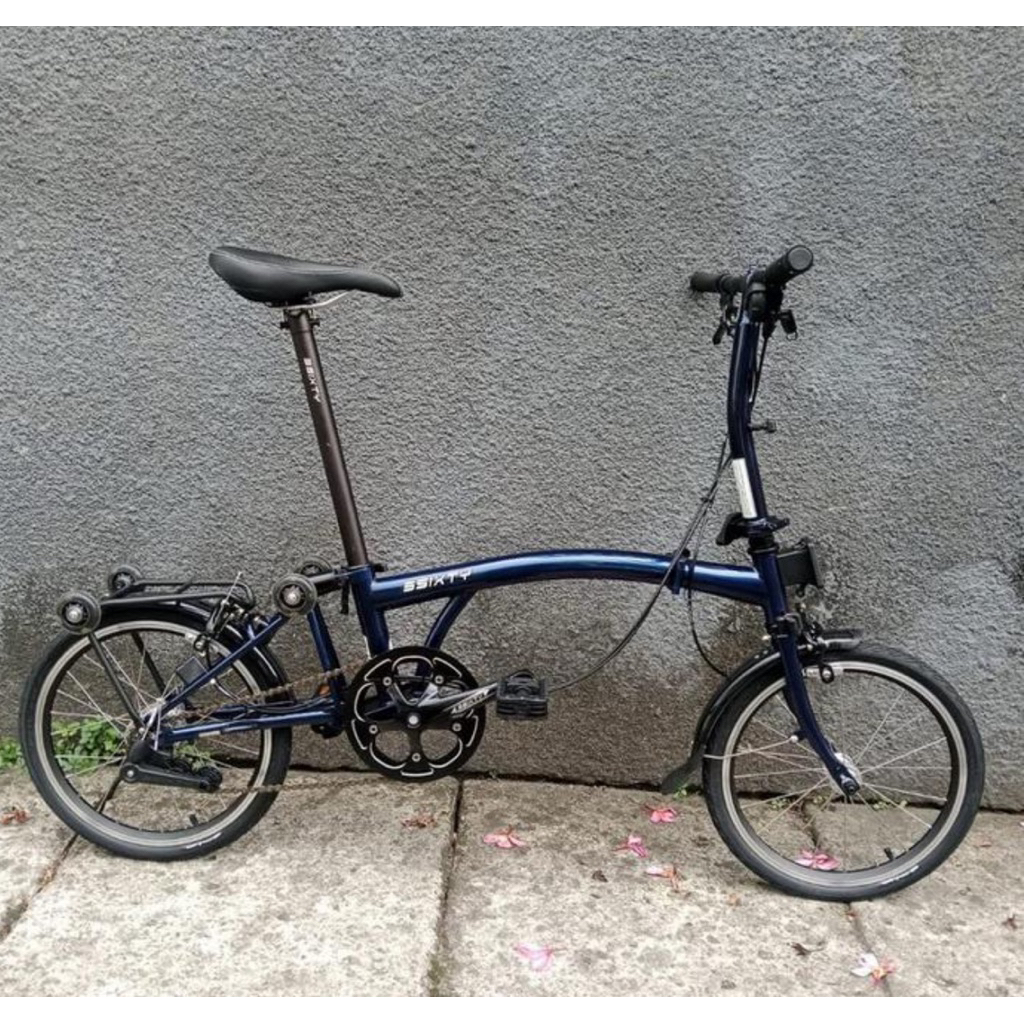 Folding bike 3Sixty lipatan 2 warna Rainbow