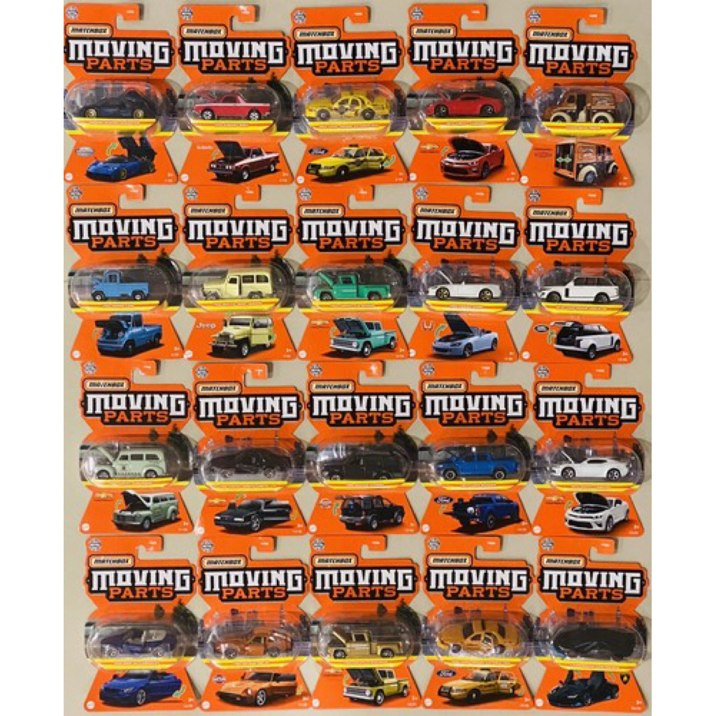Matchbox Moving Parts