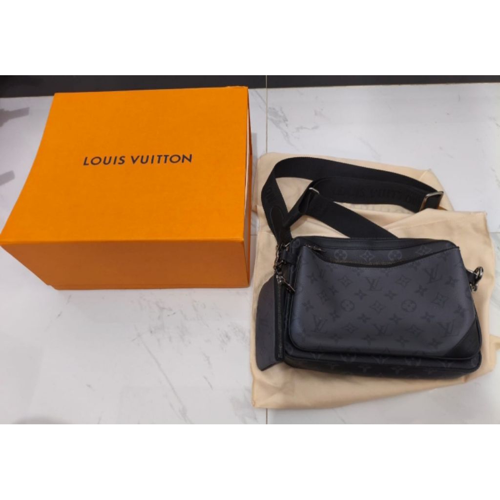 LV trio messenger bag authentic