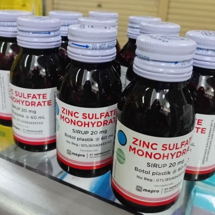 Zinc sirup 20mg botol 60ml