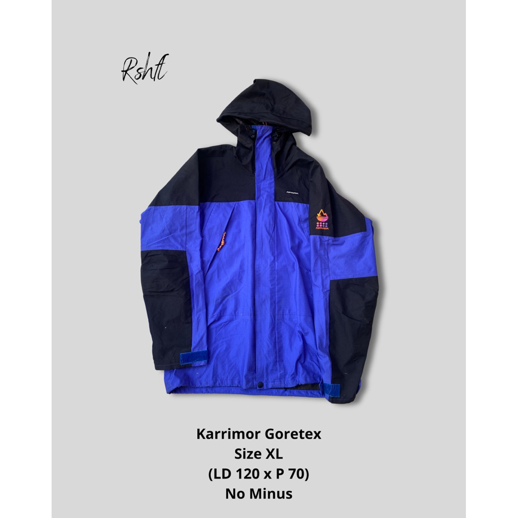 Jaket Outdoor Kantukan Goretex Vintage Waterproof XL