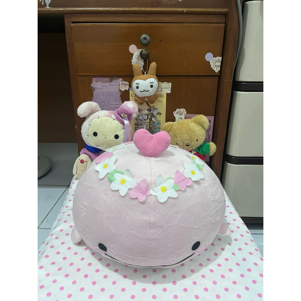 RARE san-x plush & keychain (usarusan, kokujira jinbesan, sentimental circus, pinny mu)