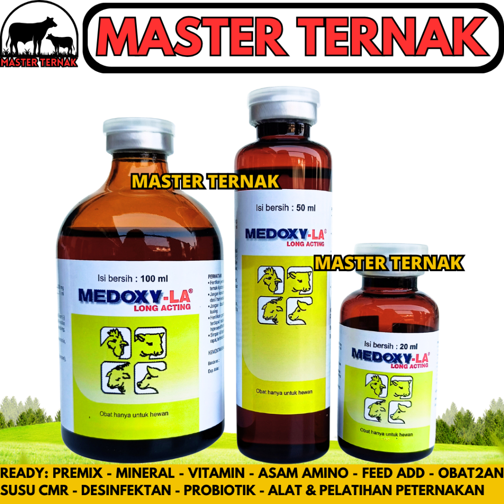 MEDOXY LA 100ML MEDOXY LA 50ML MEDOXY LA 20ML MEDION