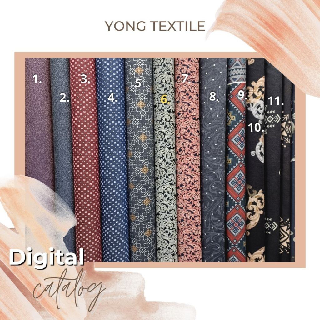 Bahan Kain Kemeja Bermotif Bahan Kain Kemeja Pria