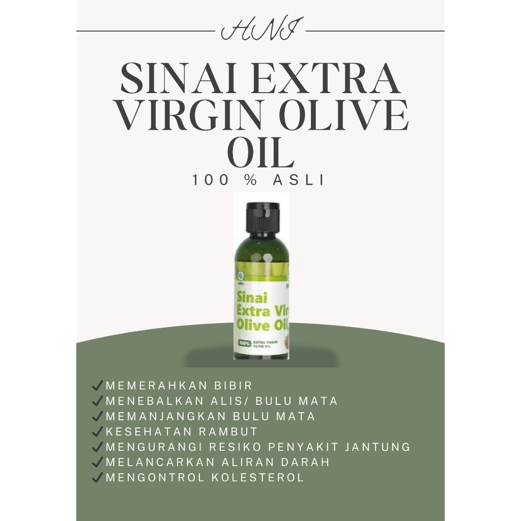 Sinai Extra Virgin Oil / Minyak Zaitun HNI