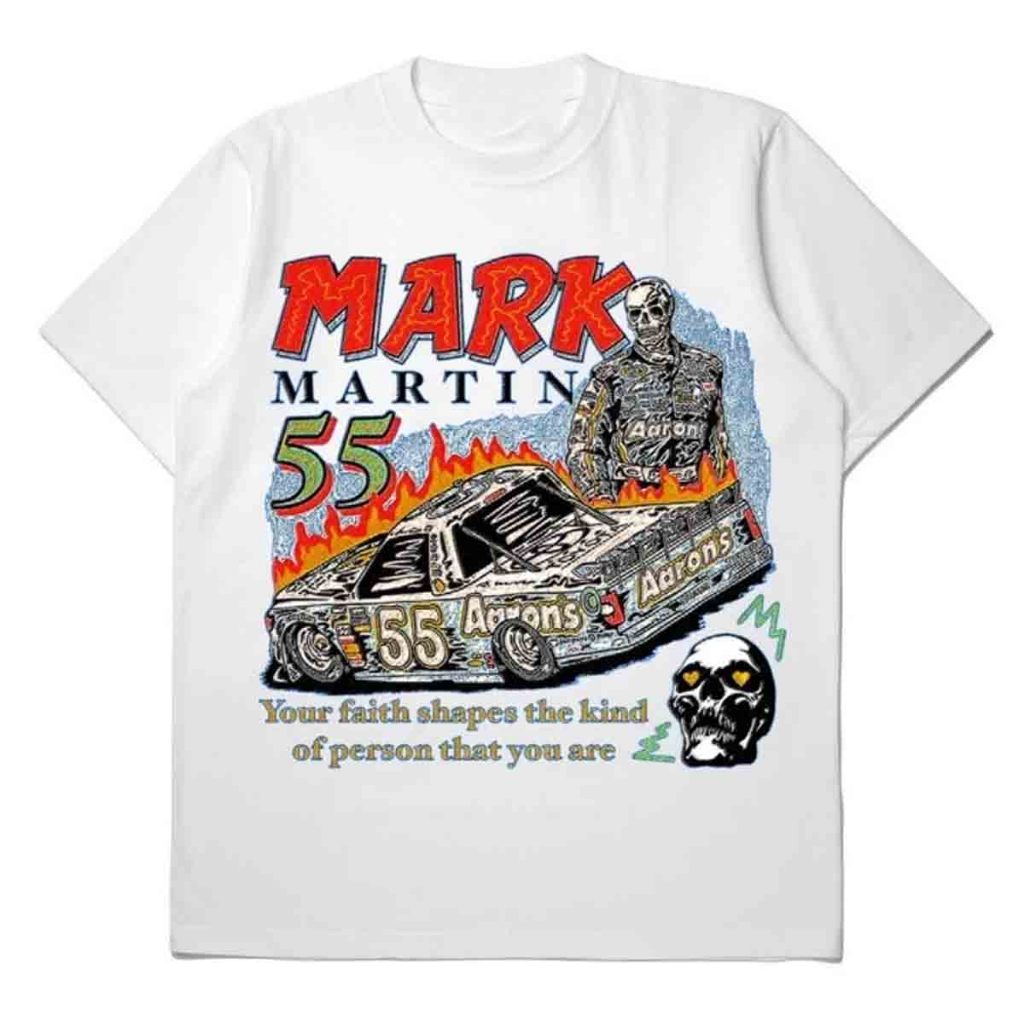 Belago Apparel - T-shirt Nascar 55 Mark Martin VIntage Tees