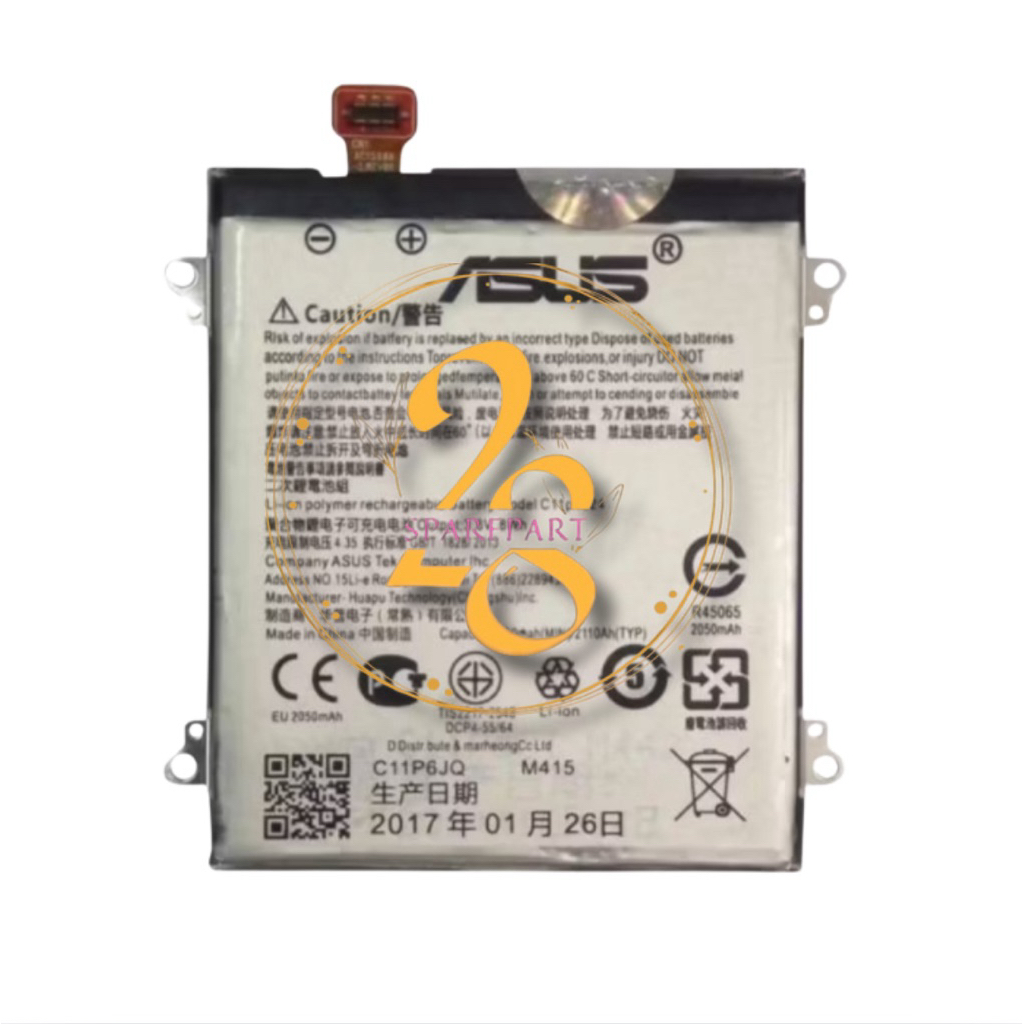 BATERAI / BATRE ASUS T00F / ZENFONE 5 ORIGINAL 100%